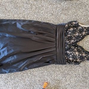 Dressbarn black dress with lace